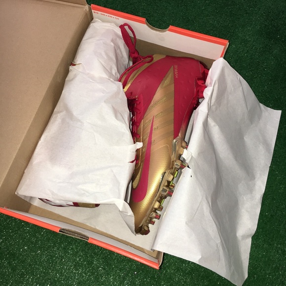 Nike Other - NEW NIKE VAPOR TALON ELITE 3/4 TD
GOLD / GYM RED